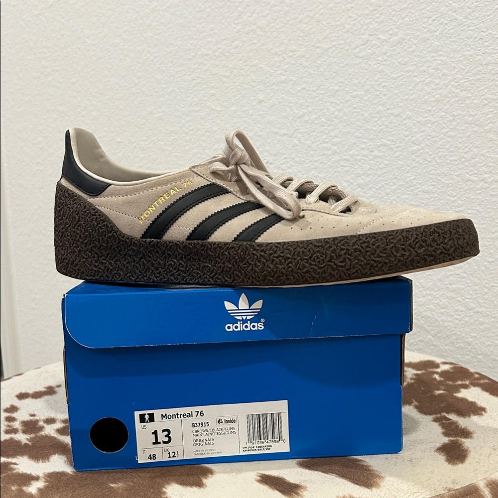 Adidas Montreal 76 Sneakers - Beige and Brown - Picture 6 of 6